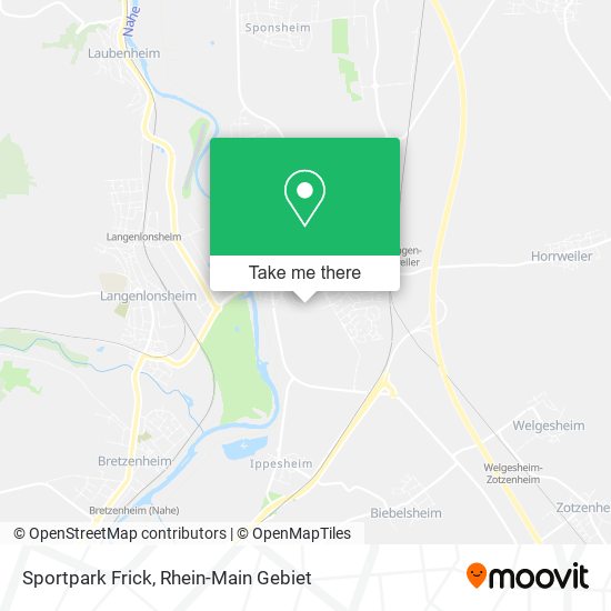 Sportpark Frick map