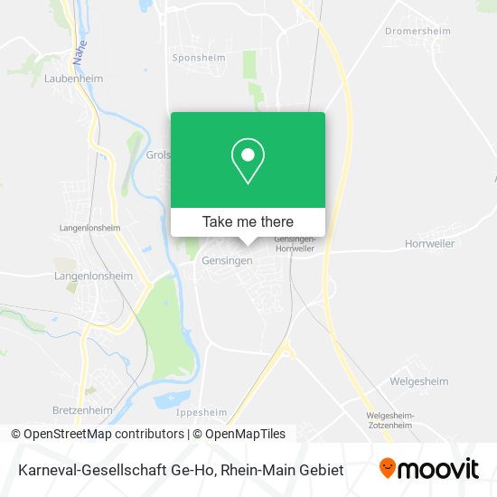 Karneval-Gesellschaft Ge-Ho map