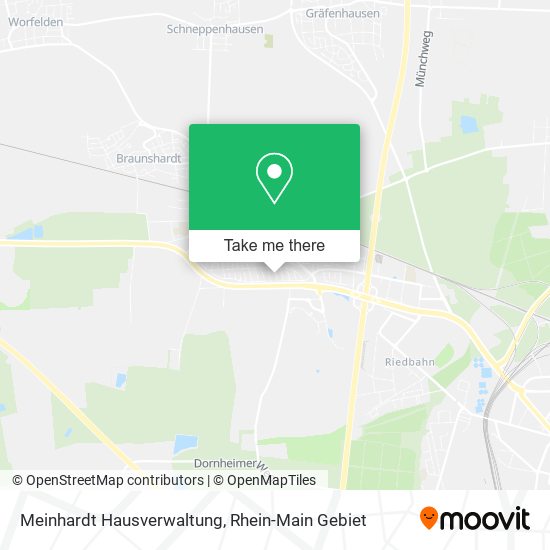 Meinhardt Hausverwaltung map