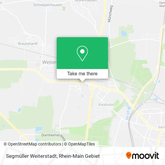 Карта Segmüller Weiterstadt