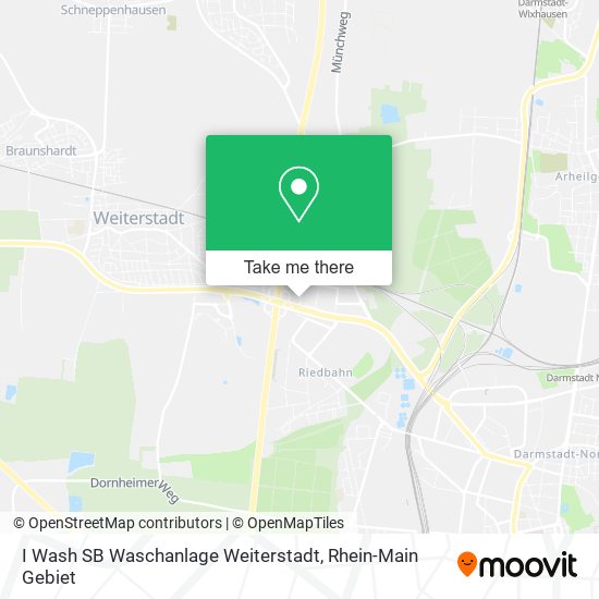 I Wash SB Waschanlage Weiterstadt map