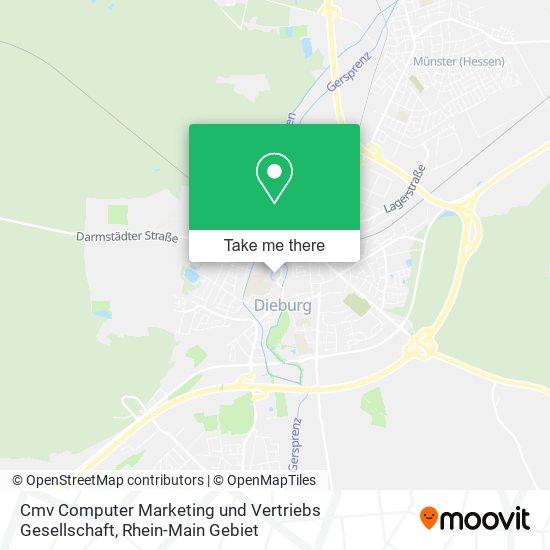 Cmv Computer Marketing und Vertriebs Gesellschaft map