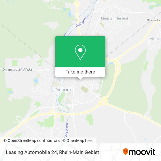 Leasing Automobile 24 map