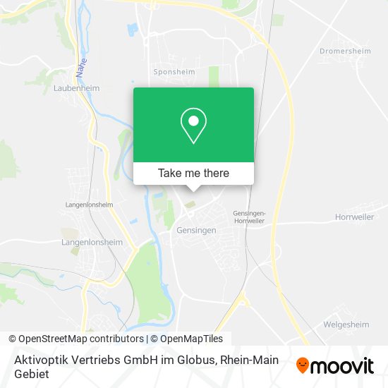 Карта Aktivoptik Vertriebs GmbH im Globus