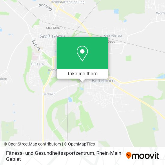 Fitness- und Gesundheitssportzentrum map