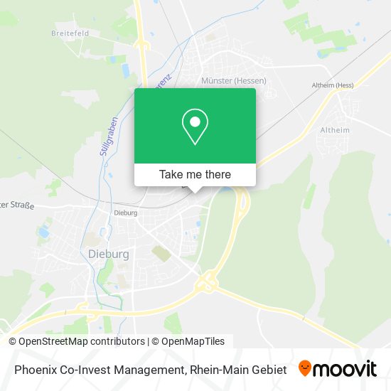 Phoenix Co-Invest Management map