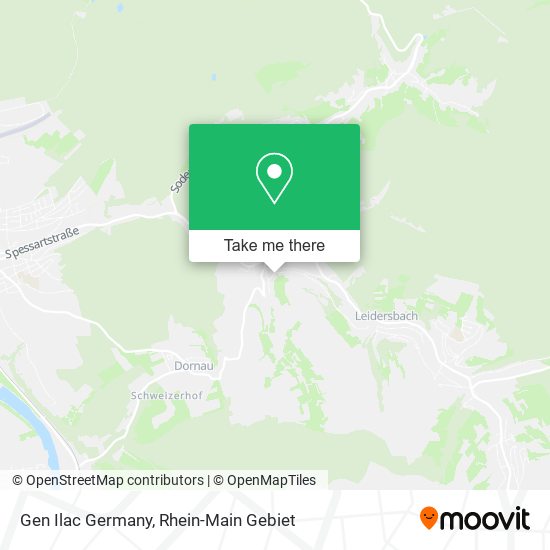 Карта Gen Ilac Germany