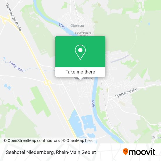 Seehotel Niedernberg map