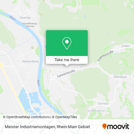 Meister Industriemontagen map