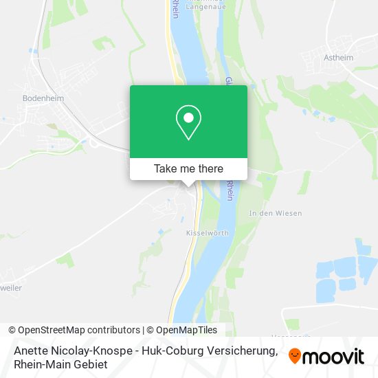 Anette Nicolay-Knospe - Huk-Coburg Versicherung map