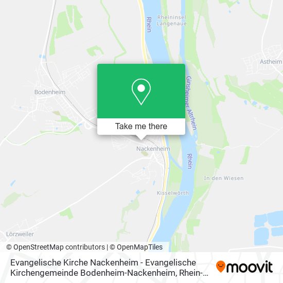 Evangelische Kirche Nackenheim - Evangelische Kirchengemeinde Bodenheim-Nackenheim map