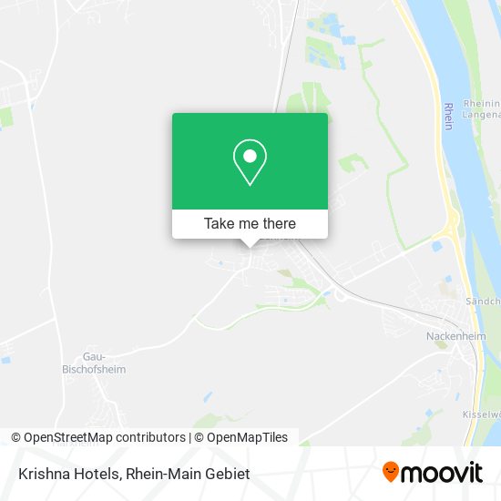 Krishna Hotels map