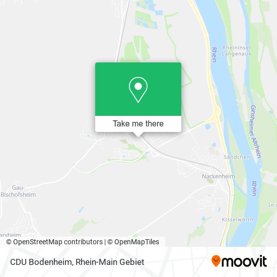 CDU Bodenheim map