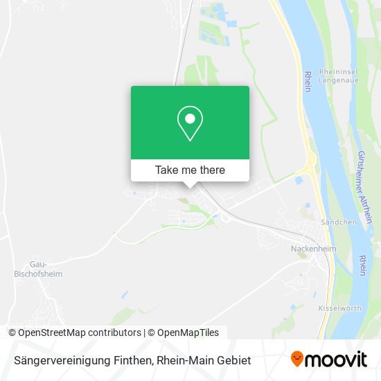 Sängervereinigung Finthen map