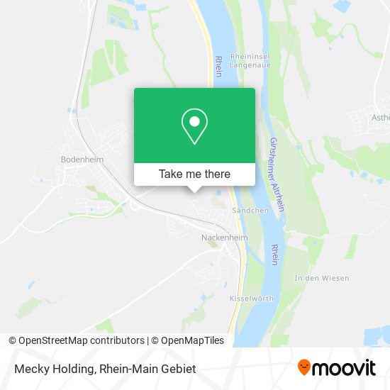 Mecky Holding map