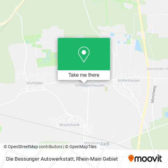 Die Bessunger Autowerkstatt map