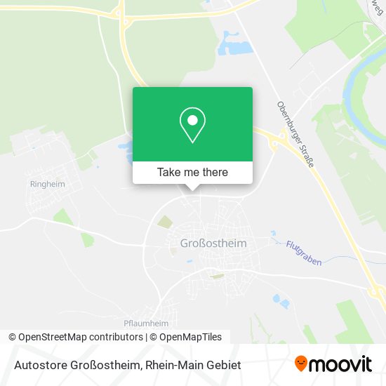 Autostore Großostheim map