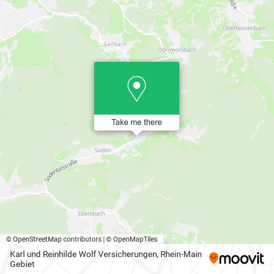 Karl und Reinhilde Wolf Versicherungen map