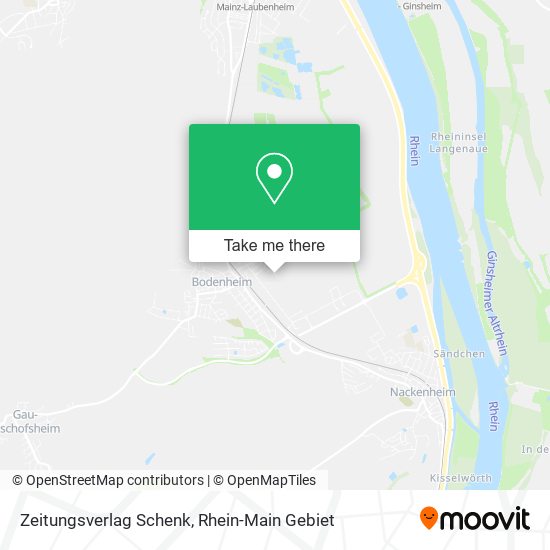 Zeitungsverlag Schenk map