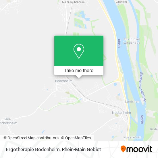 Ergotherapie Bodenheim map