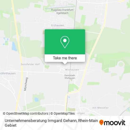 Unternehmensberatung Irmgard Gehann map