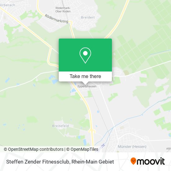 Steffen Zender Fitnessclub map