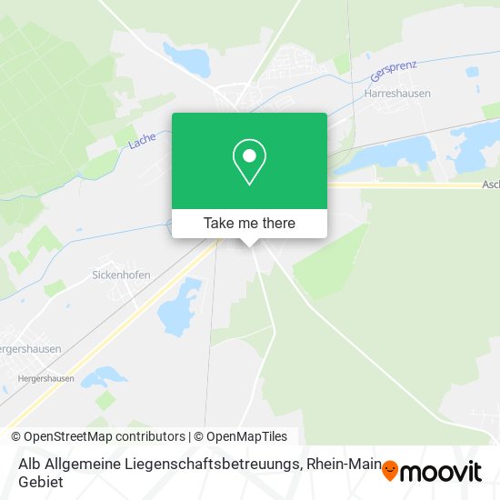 Alb Allgemeine Liegenschaftsbetreuungs map