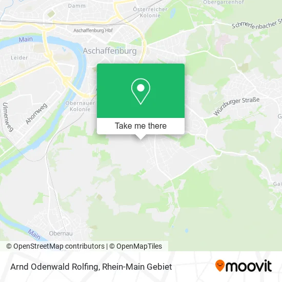 Карта Arnd Odenwald Rolfing