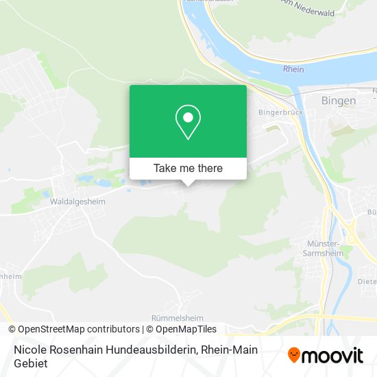 Карта Nicole Rosenhain Hundeausbilderin