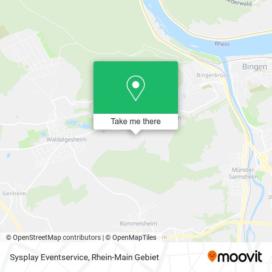 Sysplay Eventservice map