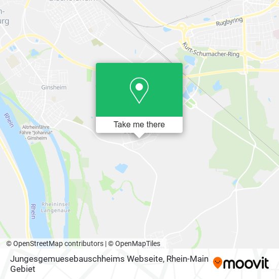 Карта Jungesgemuesebauschheims Webseite