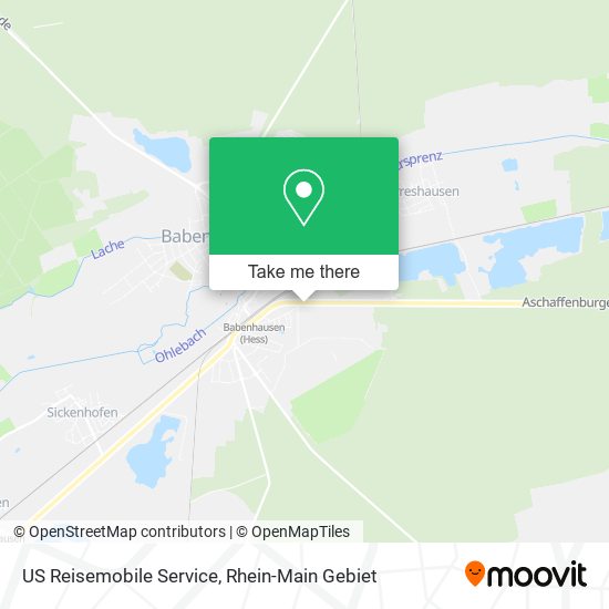 US Reisemobile Service map