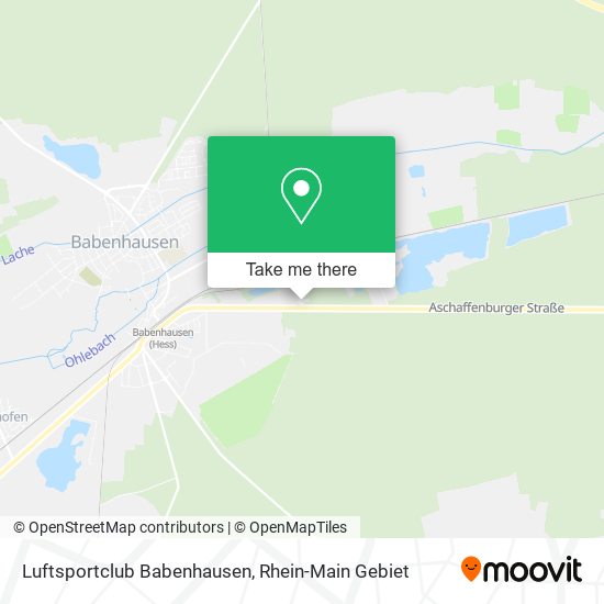 Luftsportclub Babenhausen map