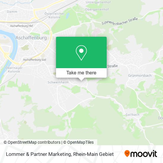 Lommer & Partner Marketing map