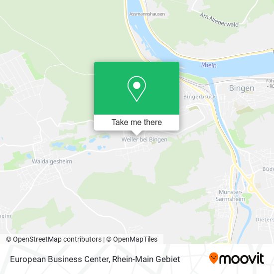 European Business Center map