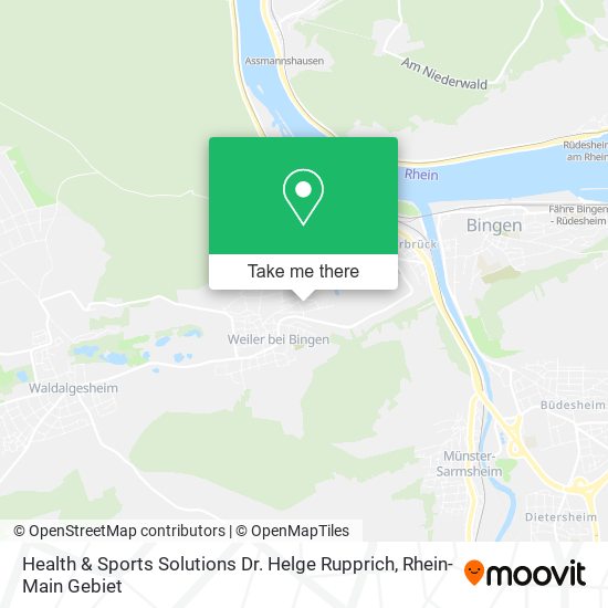 Health & Sports Solutions Dr. Helge Rupprich map