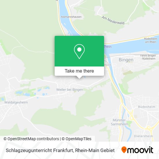 Schlagzeugunterricht Frankfurt map