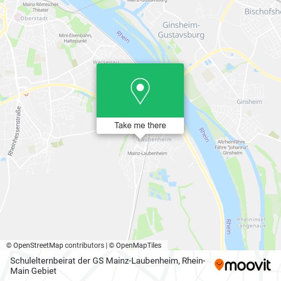 Schulelternbeirat der GS Mainz-Laubenheim map