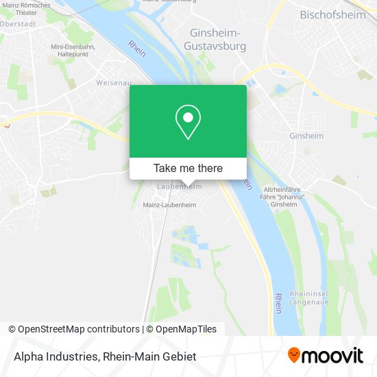 Alpha Industries map