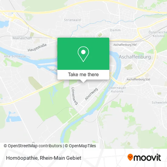 Карта Homöopathie