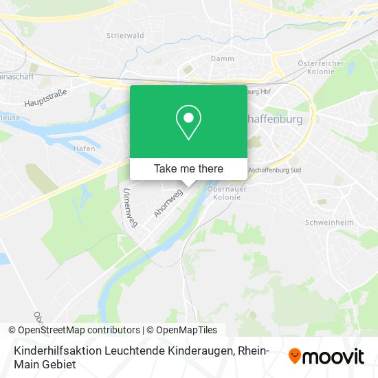 Kinderhilfsaktion Leuchtende Kinderaugen map