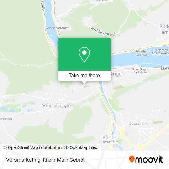 Versmarketing map