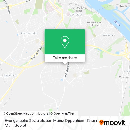 Evangelische Sozialstation Mainz-Oppenheim map