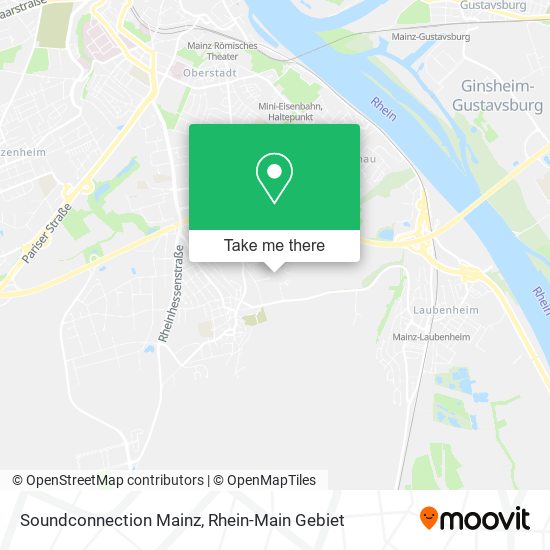 Soundconnection Mainz map