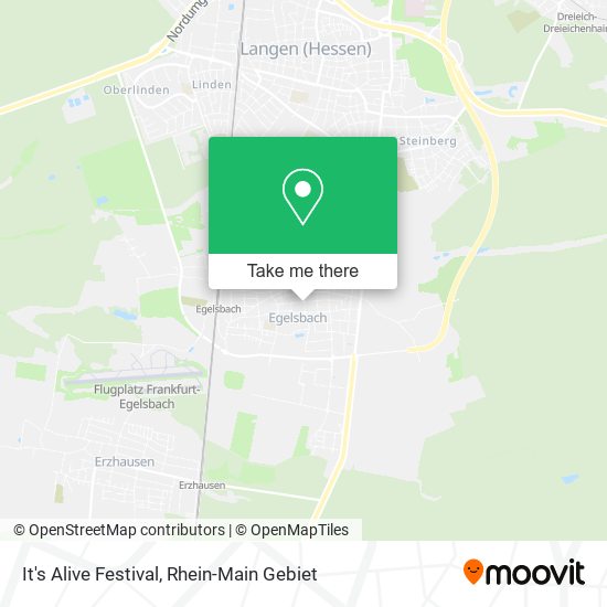 It's Alive Festival map