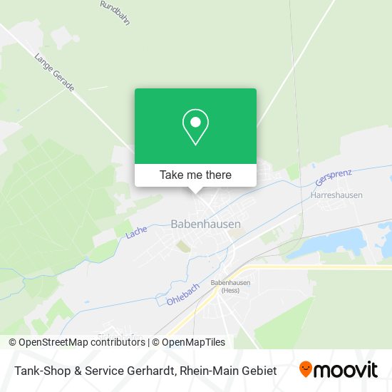 Tank-Shop & Service Gerhardt map