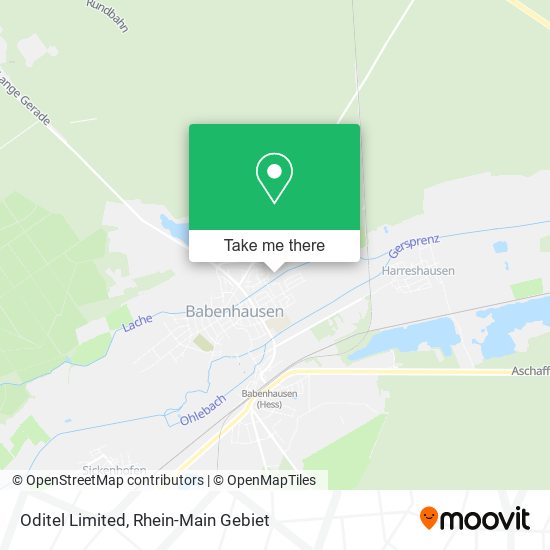 Oditel Limited map