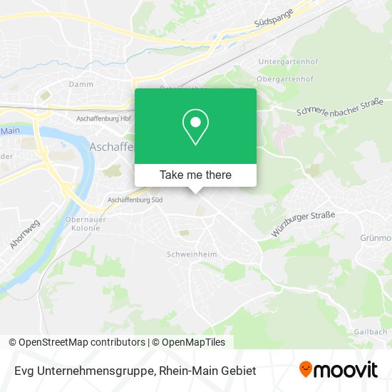 Evg Unternehmensgruppe map