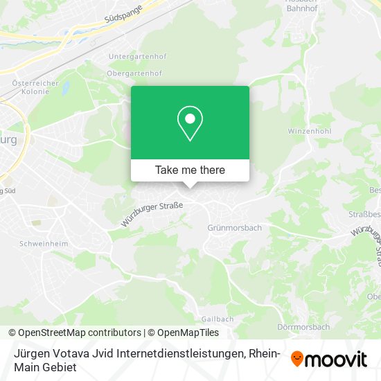 Jürgen Votava Jvid Internetdienstleistungen map