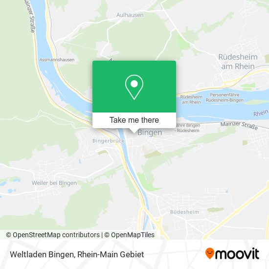 Weltladen Bingen map